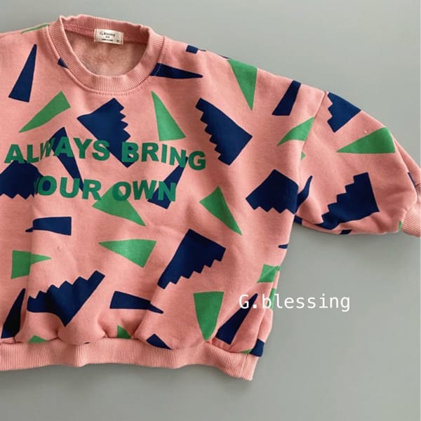 G BLESSING - Korean Children Fashion - #Kfashion4kids - Shape Sweatshirt - 2
