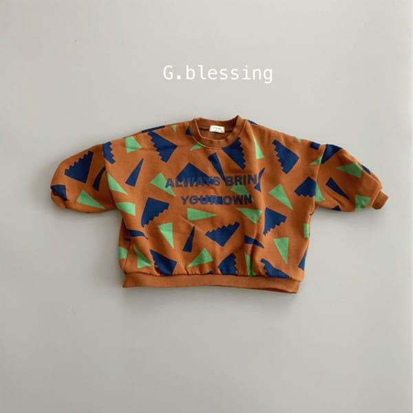 G BLESSING - Korean Children Fashion - #Kfashion4kids - Shape Sweatshirt - 3