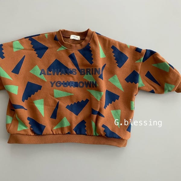 G BLESSING - Korean Children Fashion - #Kfashion4kids - Shape Sweatshirt - 4