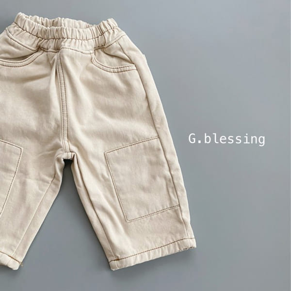 G BLESSING - Korean Children Fashion - #Kfashion4kids - Pocket Jeans - 4