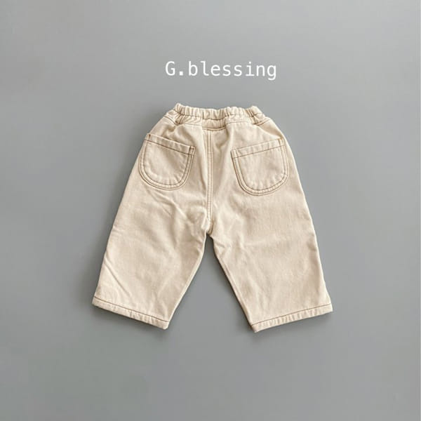 G BLESSING - Korean Children Fashion - #Kfashion4kids - Pocket Jeans - 6