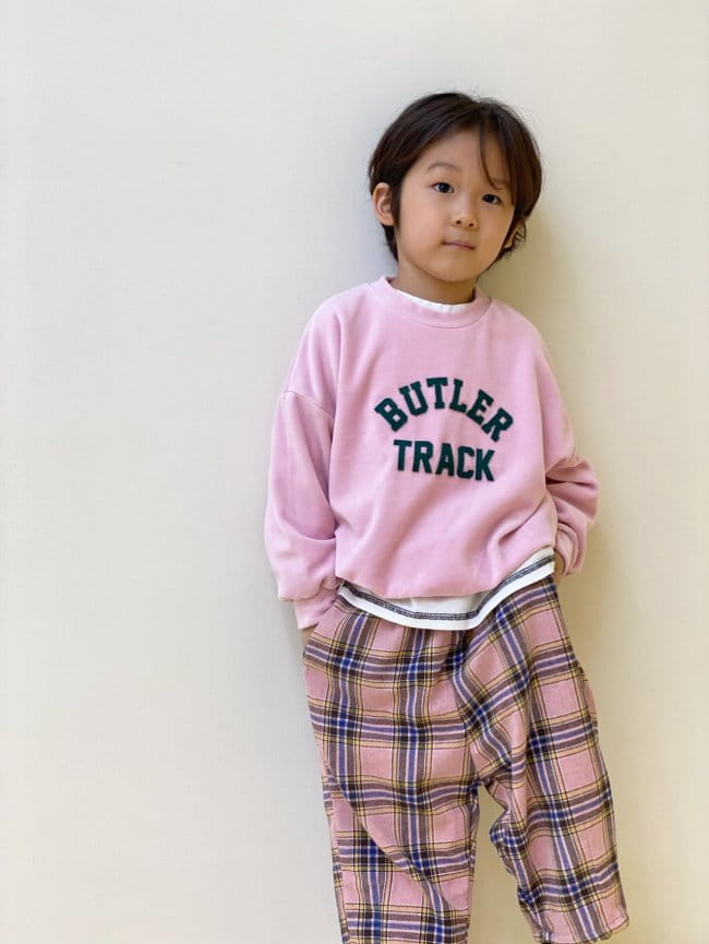 GARDEN - Korean Children Fashion - #Kfashion4kids - Velvet Patch Sweatshirt