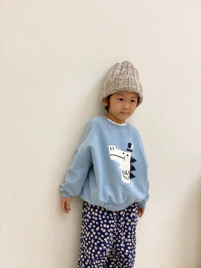 GARDEN - Korean Children Fashion - #Kfashion4kids - Dino Sweatshirt - 11