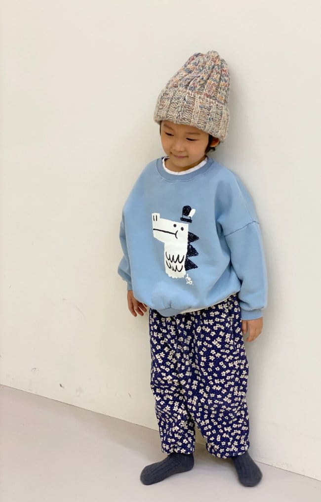 GARDEN - Korean Children Fashion - #Kfashion4kids - Dino Sweatshirt - 12