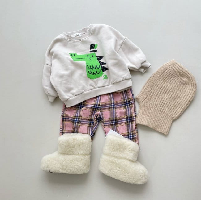 GARDEN - Korean Children Fashion - #Kfashion4kids - Dino Sweatshirt - 7