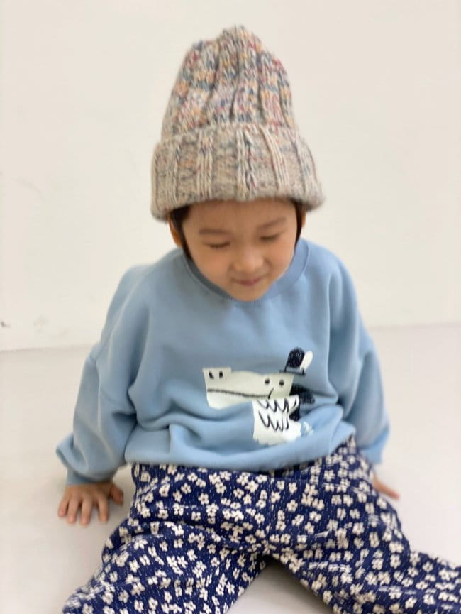 GARDEN - Korean Children Fashion - #Kfashion4kids - Dino Sweatshirt - 8
