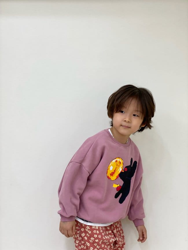 GARDEN - Korean Children Fashion - #Kfashion4kids - Black Dog Sweatshirt - 12