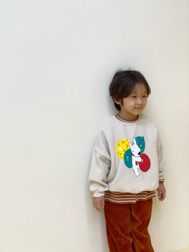 GARDEN - Korean Children Fashion - #Kfashion4kids - 3 Color Balloon Sweatshirt - 10