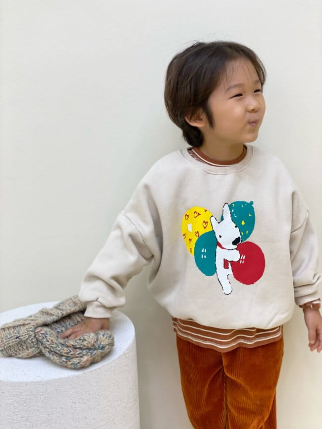GARDEN - Korean Children Fashion - #Kfashion4kids - 3 Color Balloon Sweatshirt - 11