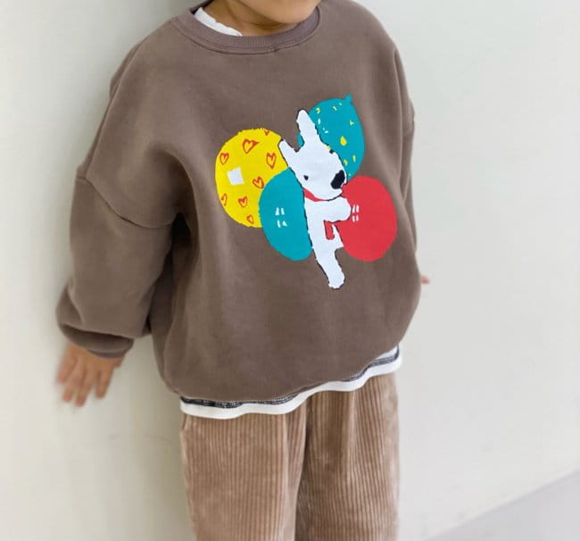 GARDEN - Korean Children Fashion - #Kfashion4kids - 3 Color Balloon Sweatshirt - 3