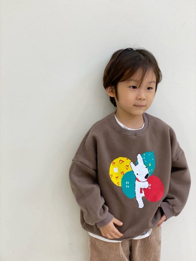 GARDEN - Korean Children Fashion - #Kfashion4kids - 3 Color Balloon Sweatshirt - 6