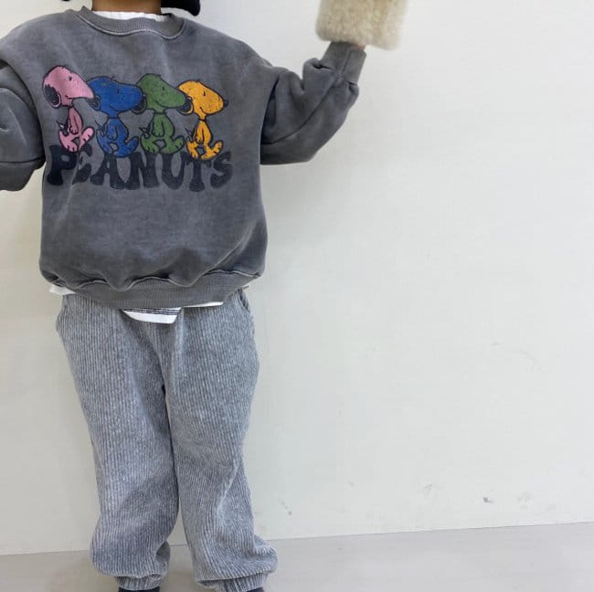 GARDEN - Korean Children Fashion - #Kfashion4kids - Snoopy Sweatshirt - 12