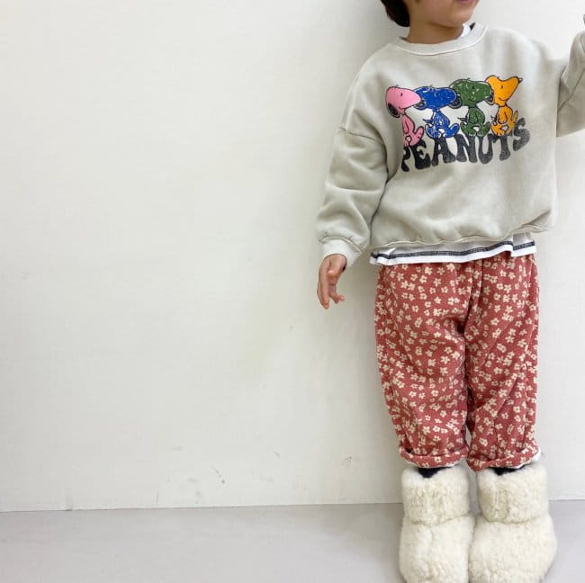 GARDEN - Korean Children Fashion - #Kfashion4kids - Snoopy Sweatshirt - 2