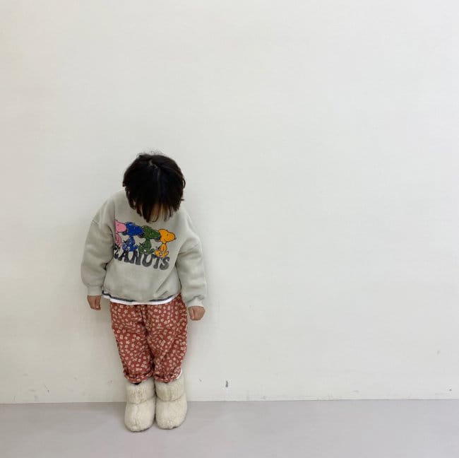 GARDEN - Korean Children Fashion - #Kfashion4kids - Snoopy Sweatshirt - 4