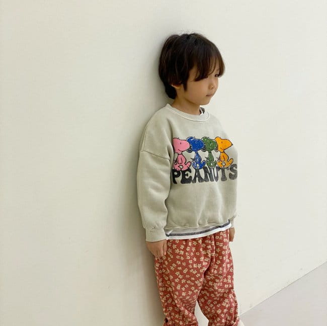 GARDEN - Korean Children Fashion - #Kfashion4kids - Snoopy Sweatshirt - 5