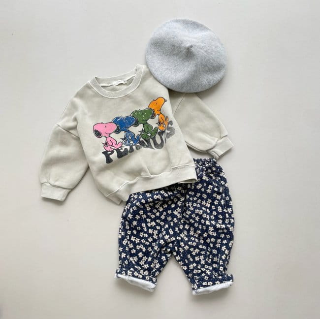 GARDEN - Korean Children Fashion - #Kfashion4kids - Snoopy Sweatshirt - 9