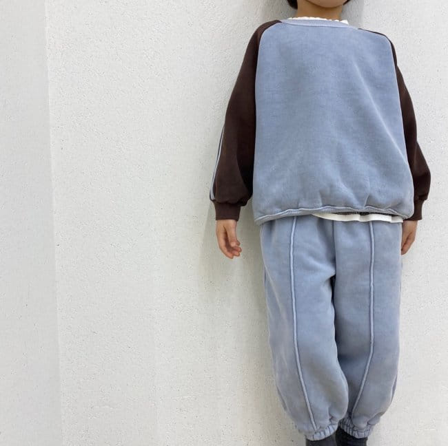 GARDEN - Korean Children Fashion - #Kfashion4kids - Garden Color Top Bottom Set - 3