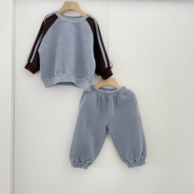 GARDEN - Korean Children Fashion - #Kfashion4kids - Garden Color Top Bottom Set - 9