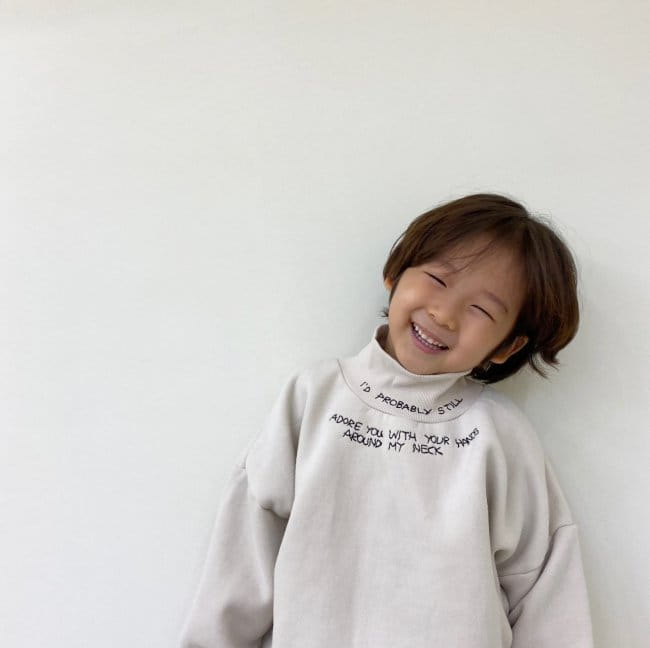 GARDEN - Korean Children Fashion - #Kfashion4kids - VNEck Line Embroidery Top Bottom Set