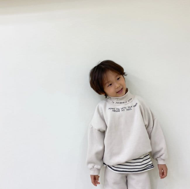 GARDEN - Korean Children Fashion - #Kfashion4kids - VNEck Line Embroidery Top Bottom Set - 3