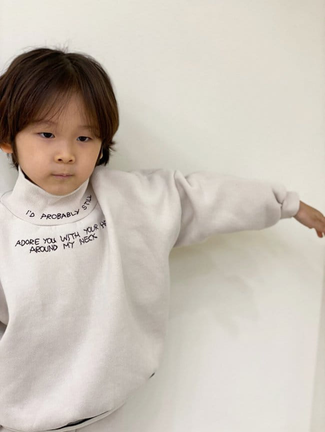 GARDEN - Korean Children Fashion - #Kfashion4kids - VNEck Line Embroidery Top Bottom Set - 6