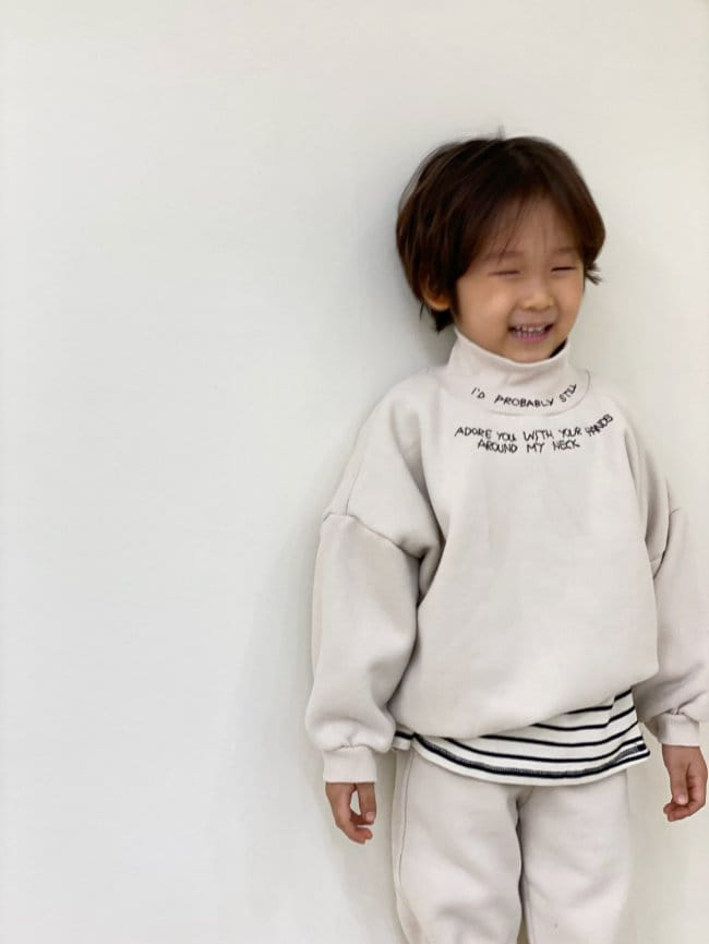 GARDEN - Korean Children Fashion - #Kfashion4kids - VNEck Line Embroidery Top Bottom Set - 7