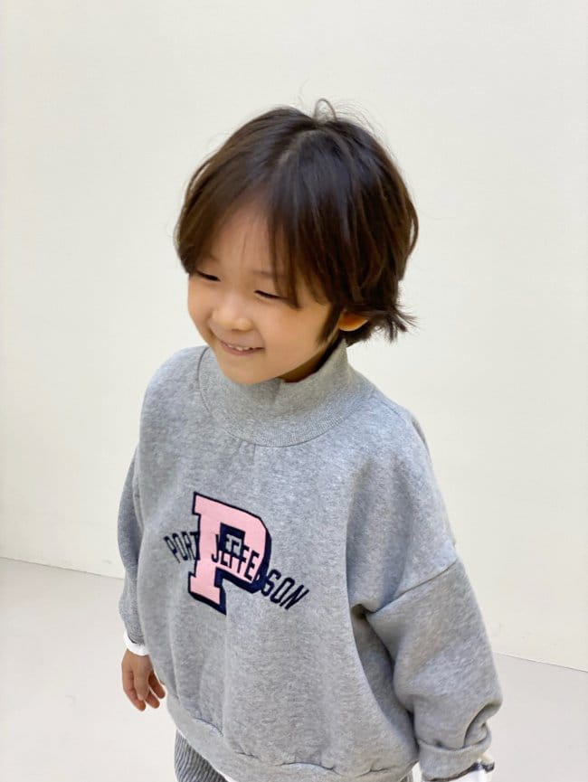 GARDEN - Korean Children Fashion - #Kfashion4kids - P Embroidery Turtleneck Tee - 2
