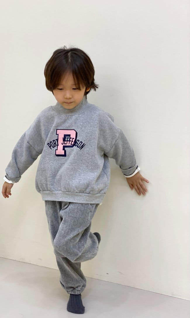 GARDEN - Korean Children Fashion - #Kfashion4kids - P Embroidery Turtleneck Tee - 4
