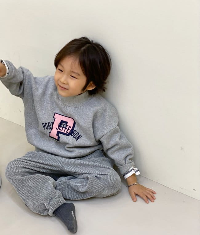 GARDEN - Korean Children Fashion - #Kfashion4kids - P Embroidery Turtleneck Tee - 5