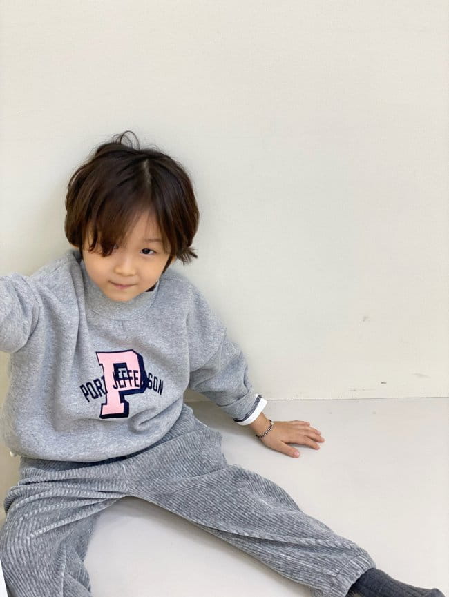 GARDEN - Korean Children Fashion - #Kfashion4kids - P Embroidery Turtleneck Tee - 6