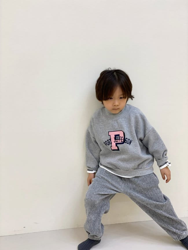 GARDEN - Korean Children Fashion - #Kfashion4kids - P Embroidery Turtleneck Tee - 7