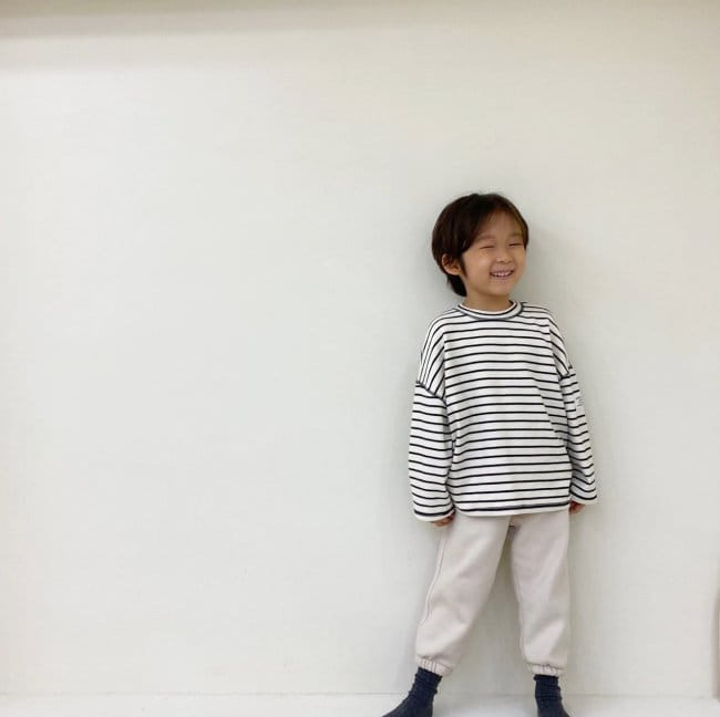 GARDEN - Korean Children Fashion - #Kfashion4kids - Pitch Stripes Tee - 10