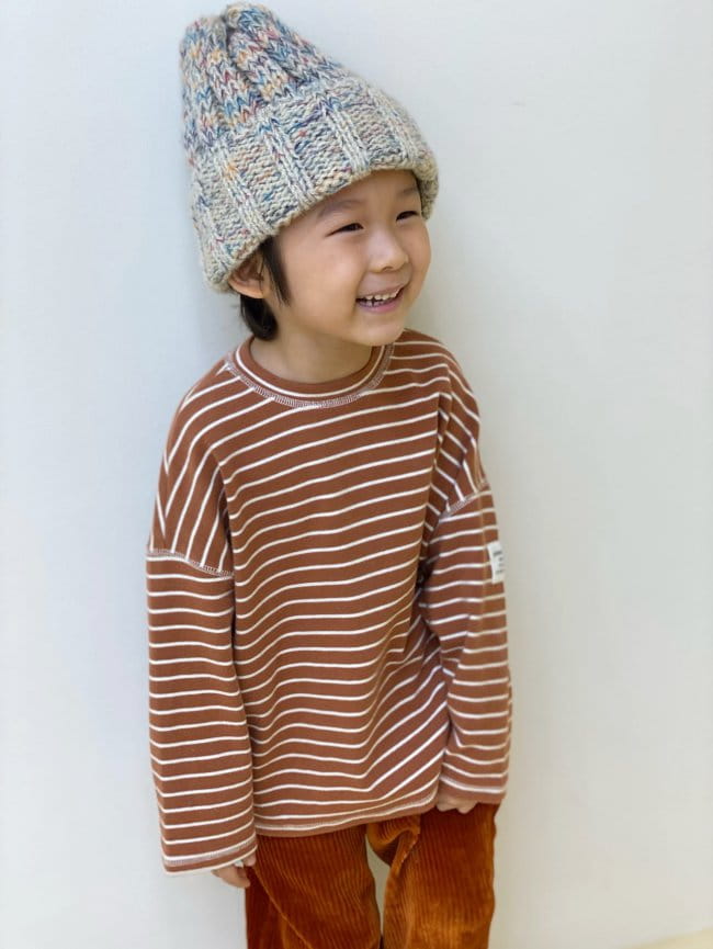GARDEN - Korean Children Fashion - #Kfashion4kids - Pitch Stripes Tee - 7