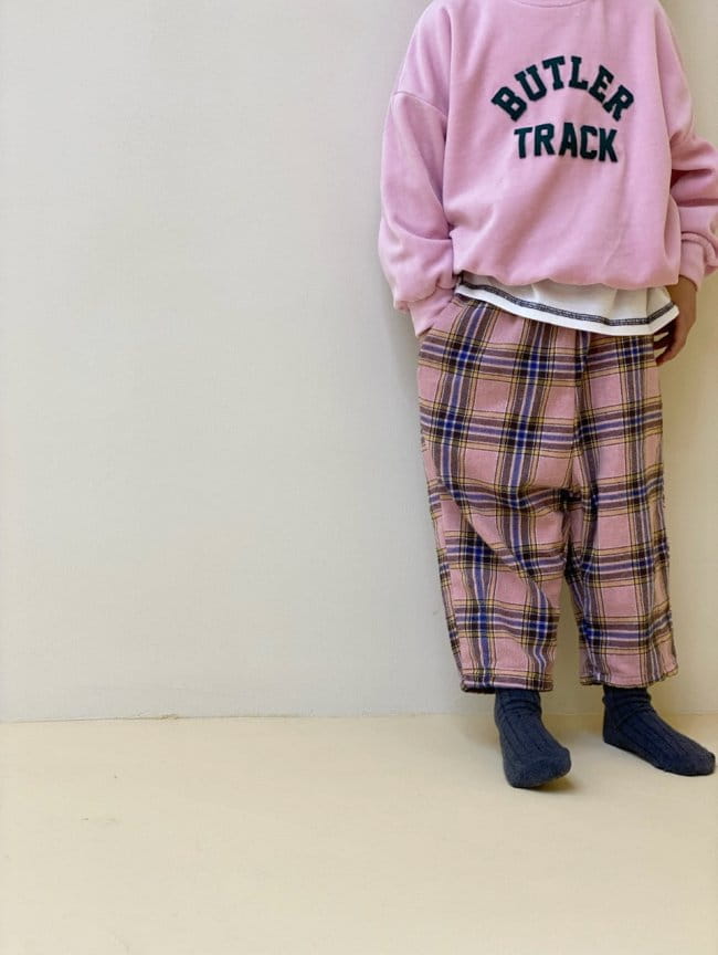 GARDEN - Korean Children Fashion - #Kfashion4kids - Check Pants