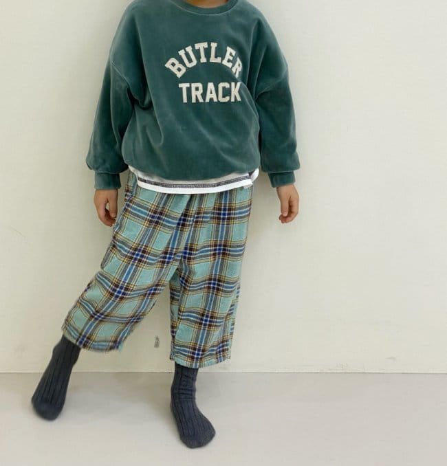 GARDEN - Korean Children Fashion - #Kfashion4kids - Check Pants - 12