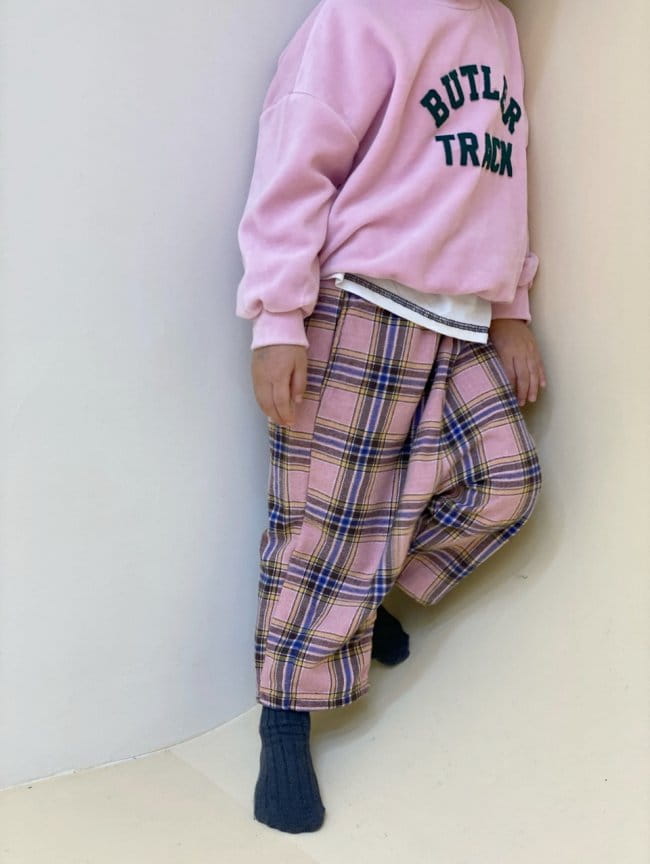 GARDEN - Korean Children Fashion - #Kfashion4kids - Check Pants - 2
