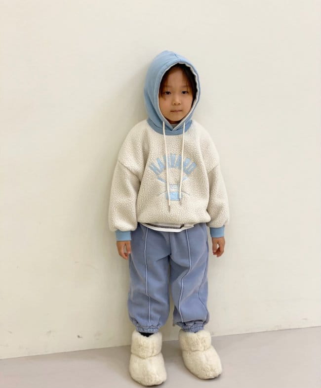 GARDEN - Korean Children Fashion - #Kfashion4kids - Harvard Fleece Hoody - 3