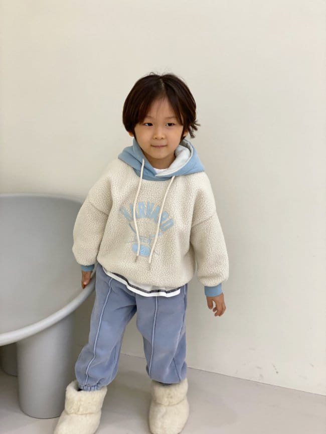 GARDEN - Korean Children Fashion - #Kfashion4kids - Harvard Fleece Hoody - 8