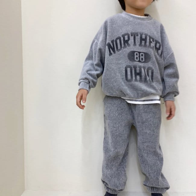 GARDEN - Korean Children Fashion - #Kfashion4kids - Velvet Jogger Pants - 2