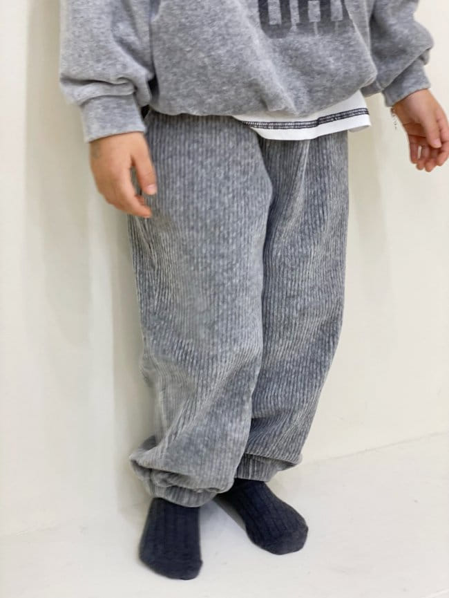GARDEN - Korean Children Fashion - #Kfashion4kids - Velvet Jogger Pants - 6