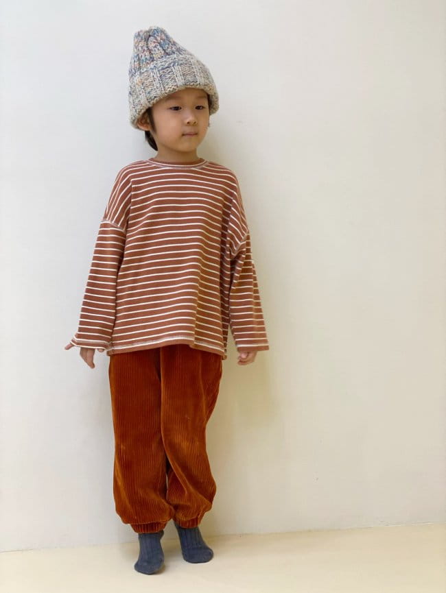 GARDEN - Korean Children Fashion - #Kfashion4kids - Velvet Jogger Pants - 9