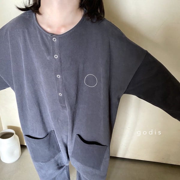 GODIS - Korean Children Fashion - #Kfashion4kids - Circle Bodysuit - 6