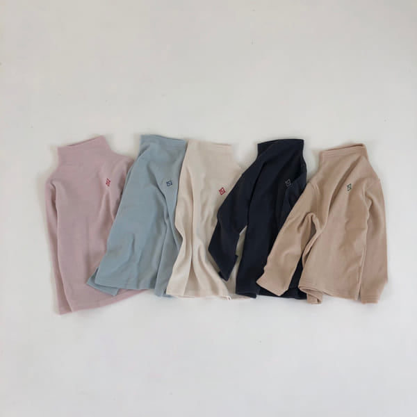 GO;U - Korean Children Fashion - #Kfashion4kids - Cotton Candy Turtleneck 