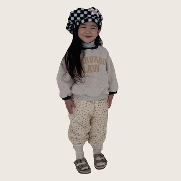 GO;U - Korean Children Fashion - #Kfashion4kids - Flower Patns with Mom - 3
