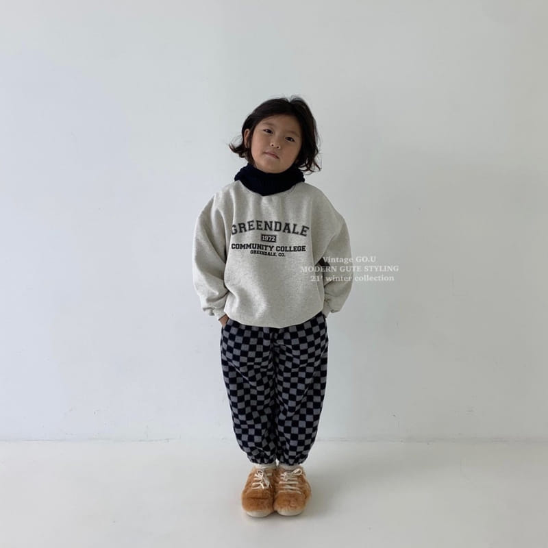 GO;U - Korean Children Fashion - #Kfashion4kids - 1972 Sweatshirt with Mom - 3