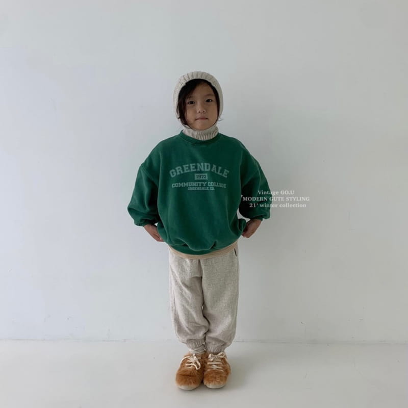 GO;U - Korean Children Fashion - #Kfashion4kids - 1972 Sweatshirt with Mom - 8