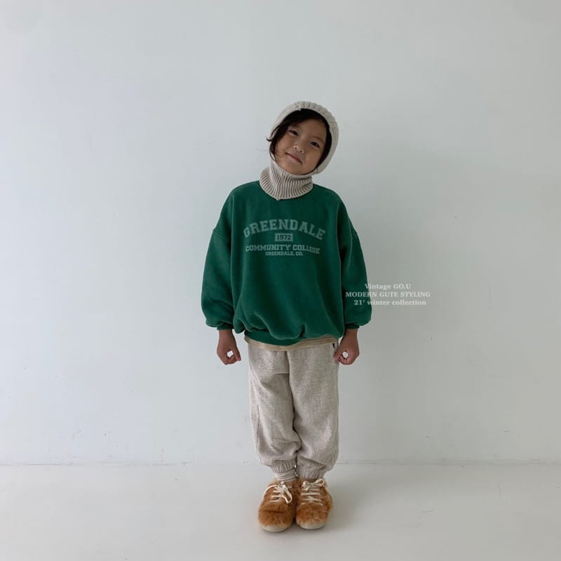 GO;U - Korean Children Fashion - #Kfashion4kids - 1972 Sweatshirt with Mom - 9