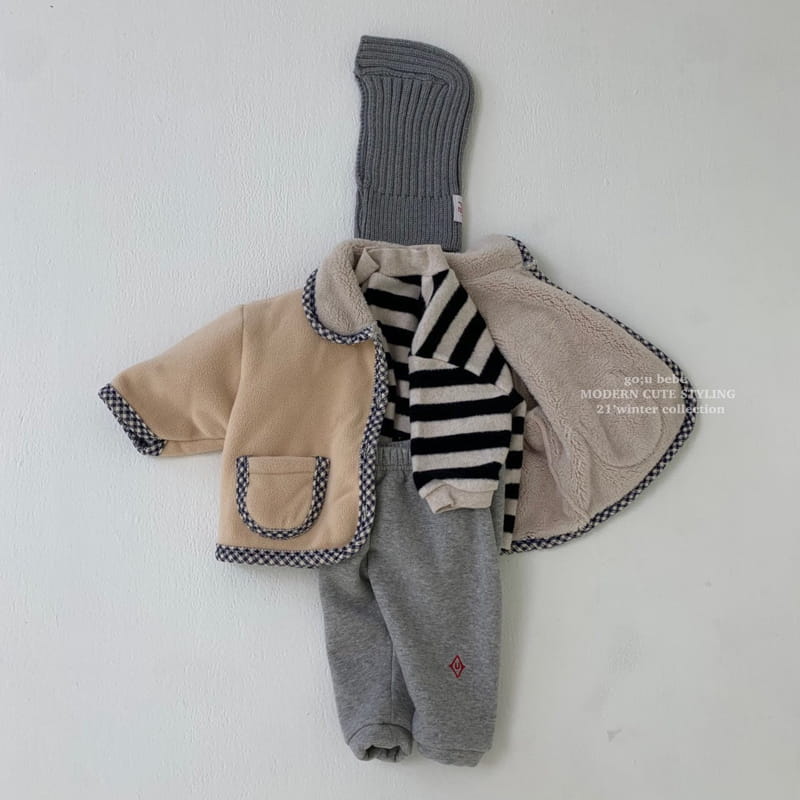 GO;U - Korean Children Fashion - #Kfashion4kids - Win Win Jacket - 11