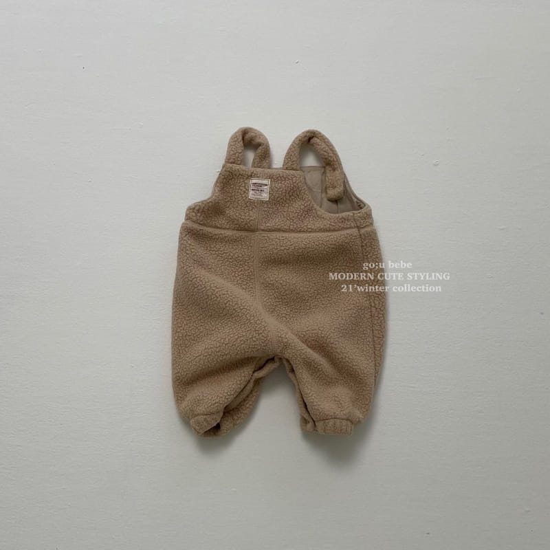 GO;U - Korean Children Fashion - #Kfashion4kids - Pock Dak Dungarees - 4