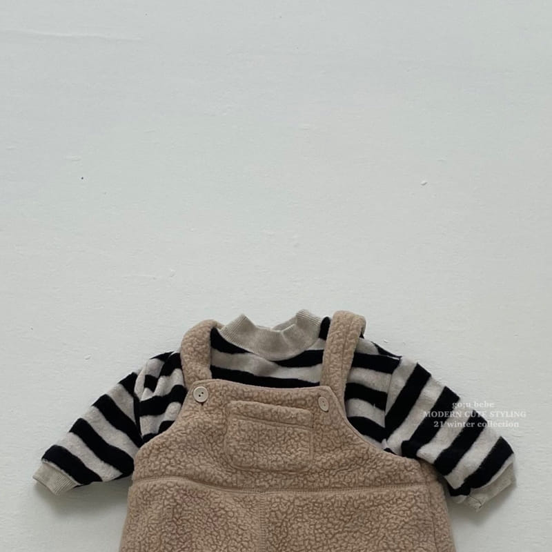 GO;U - Korean Children Fashion - #Kfashion4kids - Pock Dak Dungarees - 7